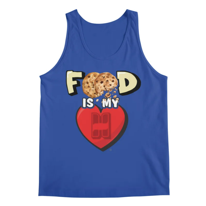 Cookies and Milk Blue Tank Top for Men