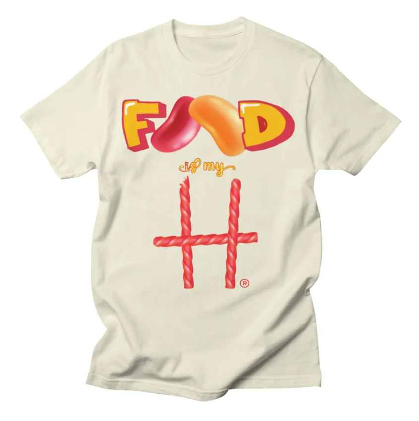 Easter Beige T-shirt with Jelly Beans