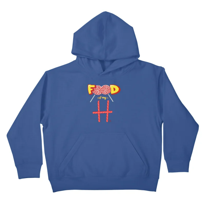 Easter Kids Pullover Hoodie with Cotton Candy