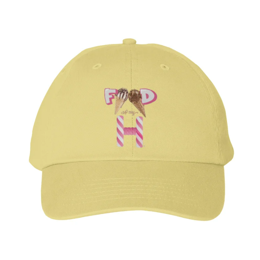 Ice Cream Cone Baseball Hat