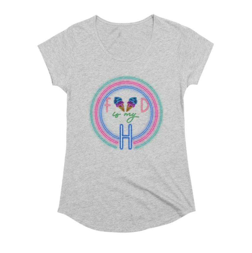 Ice Cream Grey T-shirt