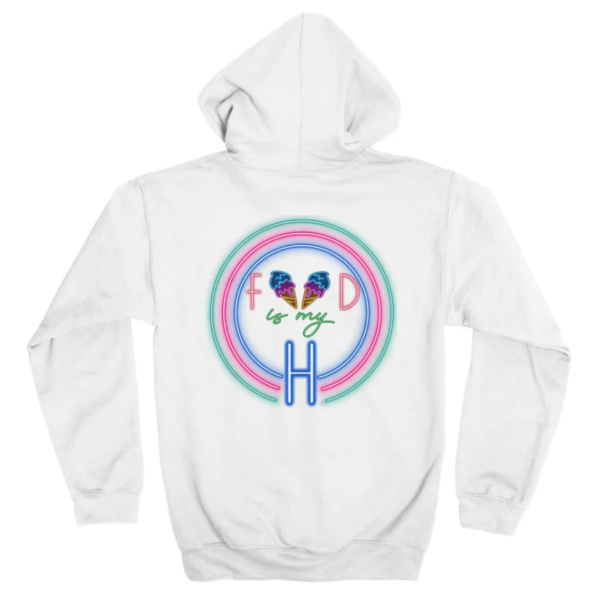 Zip-up Ice cream Hoodie