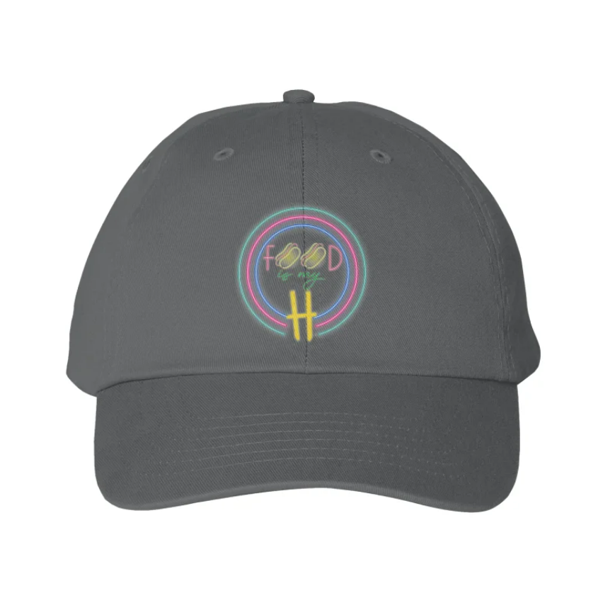 Hot Dog Grey Cap