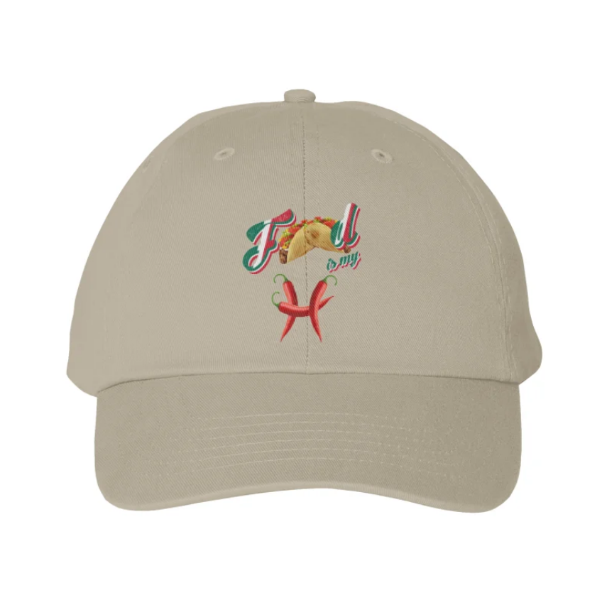 Khaki Taco Cap