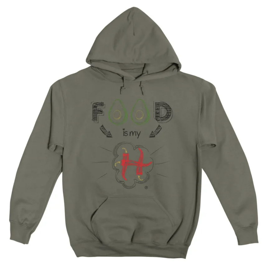 Olive Avocado Pullover Hoodie