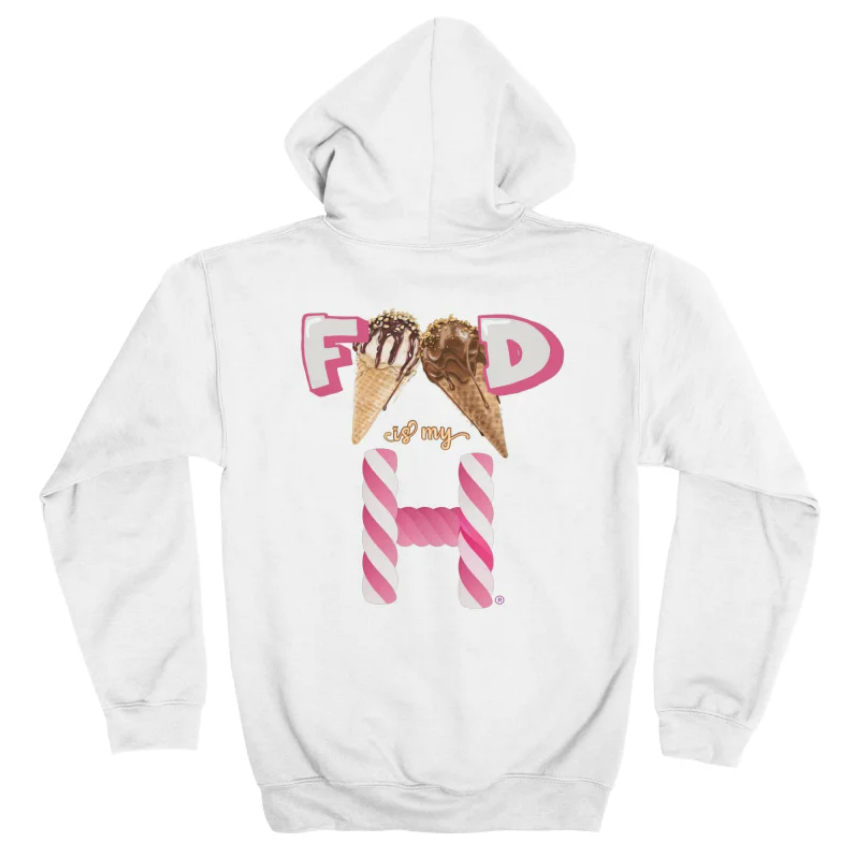 Women Food-themed Zip-Up Hoodie