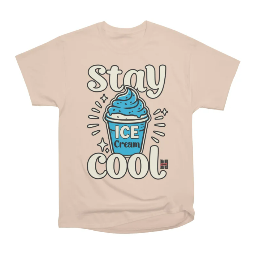 Beige Ice Cream Shirt