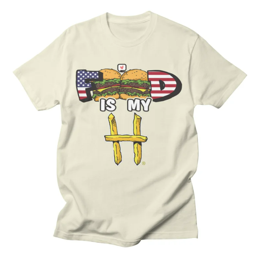 Burger BBQ shirt