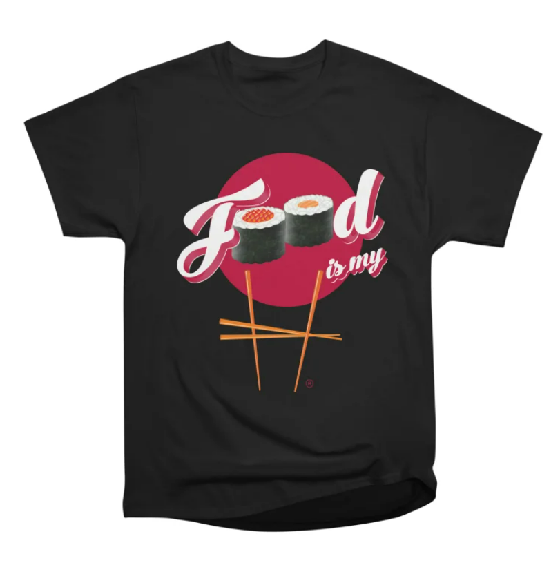 Black Sushi T-shirt
