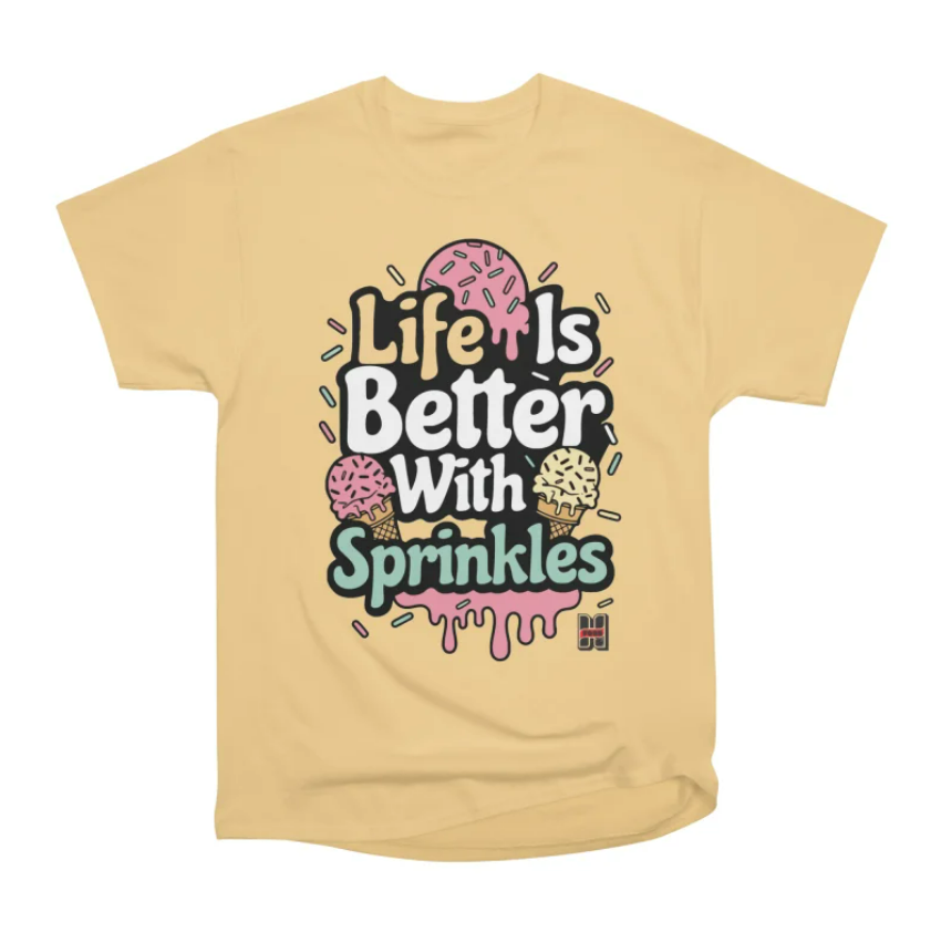 Yellow Ice Cream Shirt