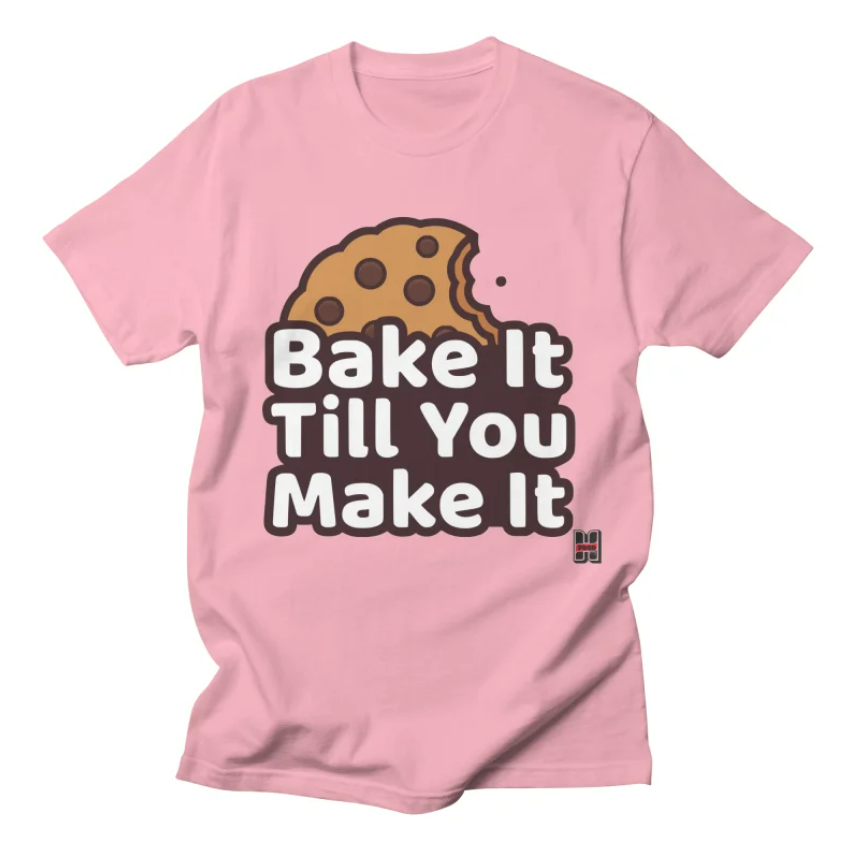 pink cookie t-shirt
