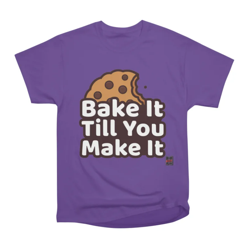 purple cookie t-shirt