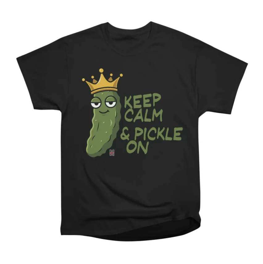 Black pickle shirt