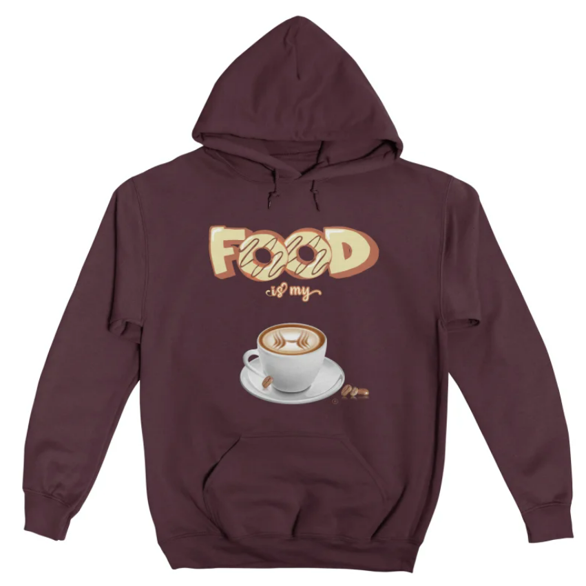 Brown donut hoodie