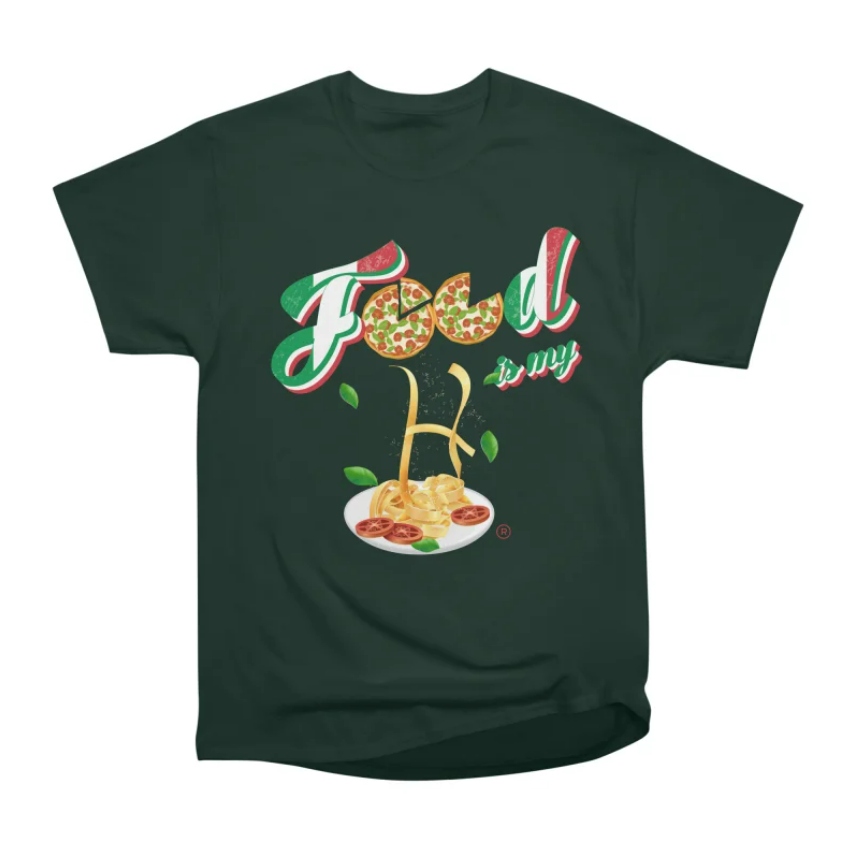 Green Pasta Shirt