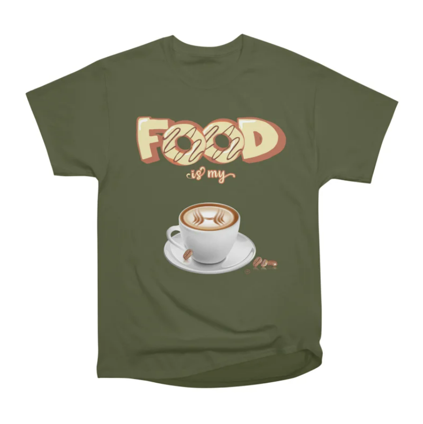 Green donut t-shirt