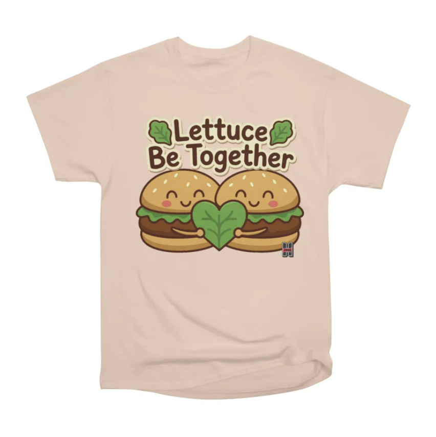 Pink burger shirt