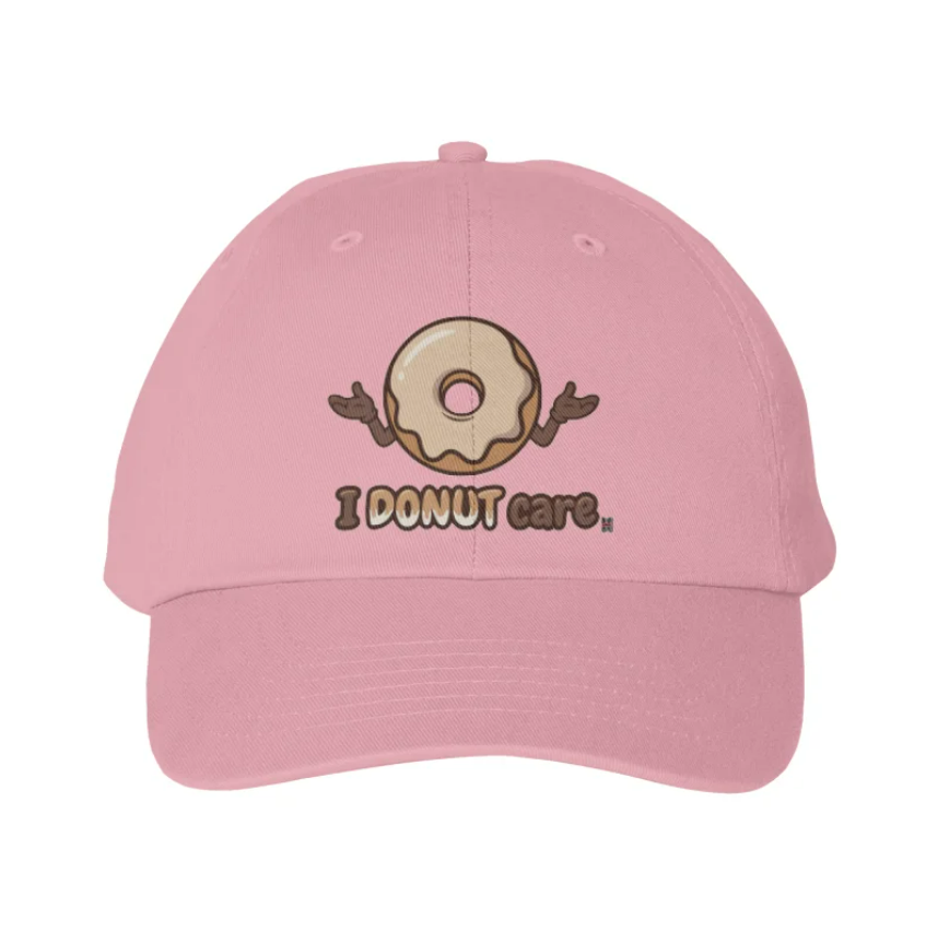 Pink donut hat