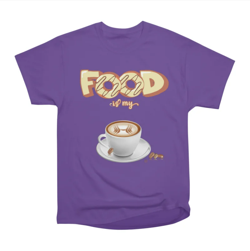 Purple donut shirt