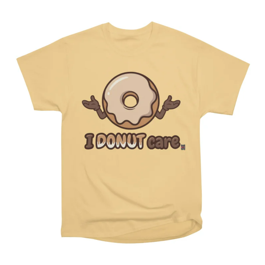 Yellow donut shirt